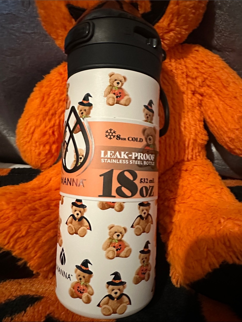 Halloween water bottle